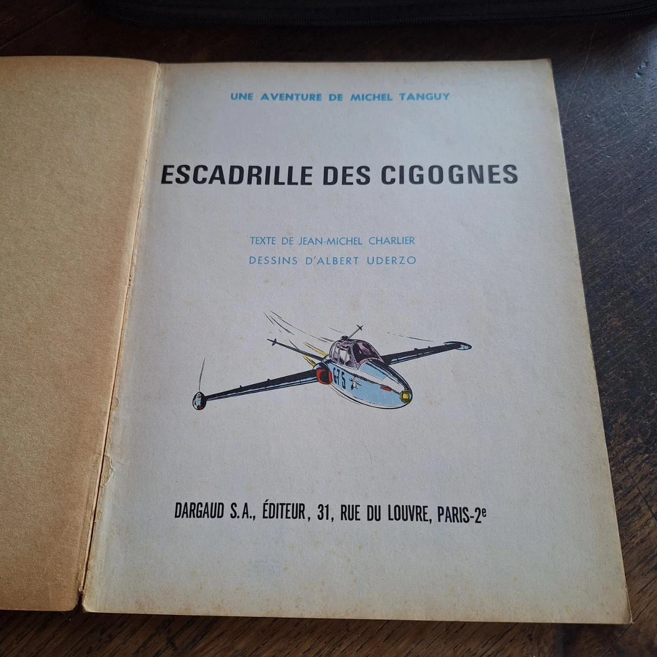 Michel Tanguy Escadrille des Cigognes Pilot Uderzo EO 1964 – photo 3